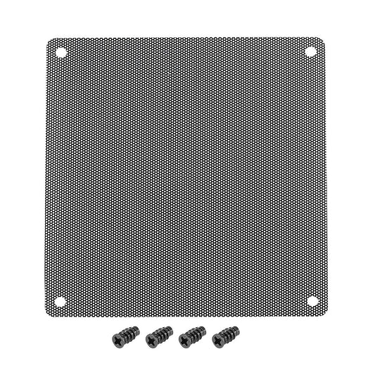 uxcell Cooling Fan Dustproof Screen for 140mm x 140mm Case Computer Pack of 3