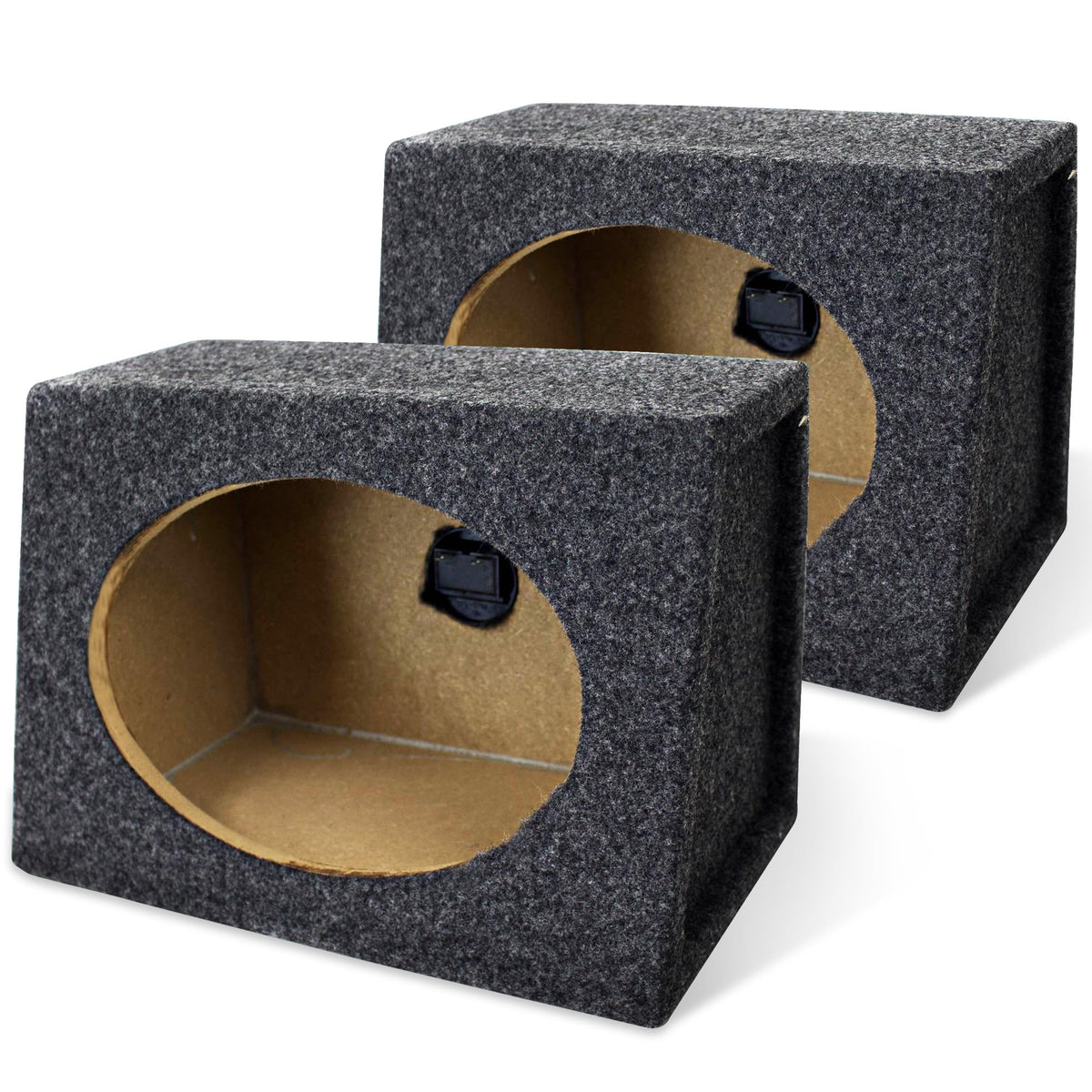 Q Power TW6X9 Angled 6x9-Inch Sealed Speaker Box, Pair