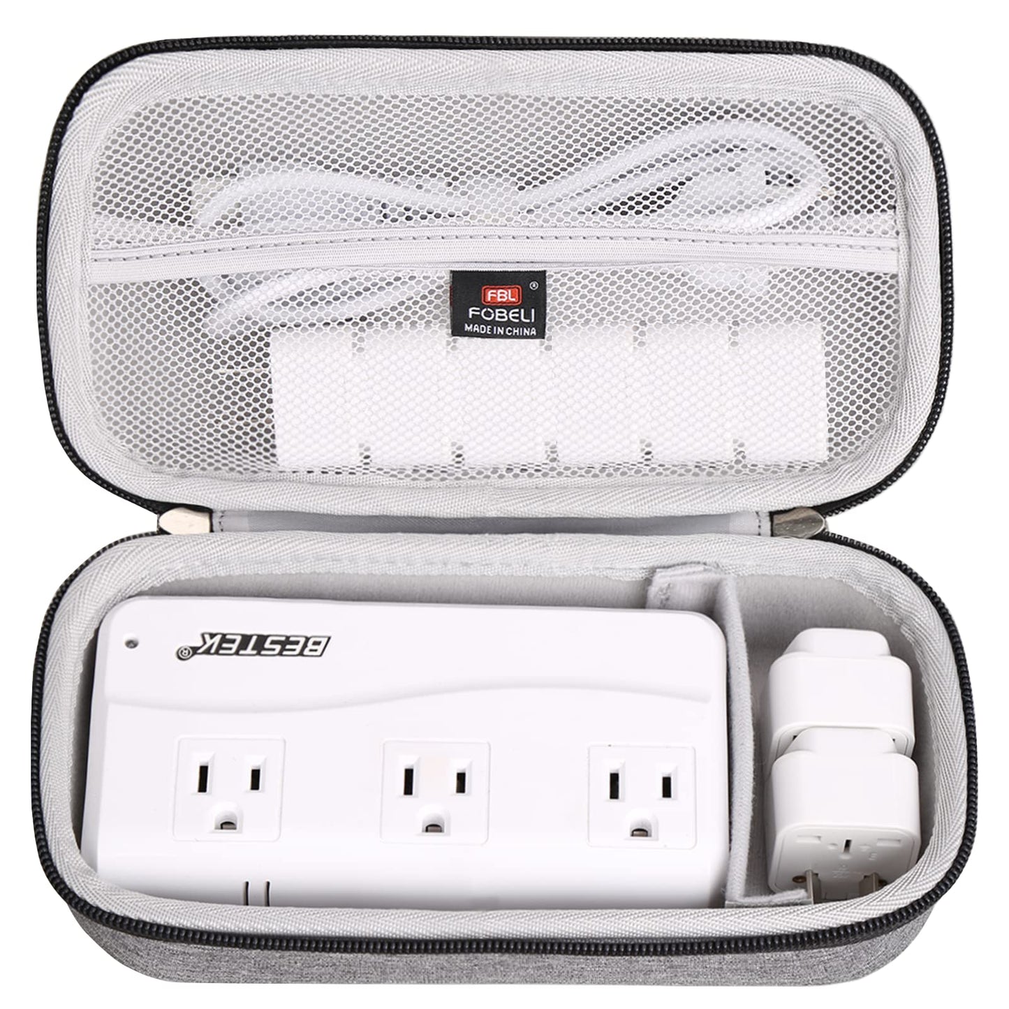 FBLFOBELI Hard Carrying Case for BESTEK/Ceptics 2000W Travel Universal Travel Adapter 220V to 110V Voltage Converter (New Version, Case Only)