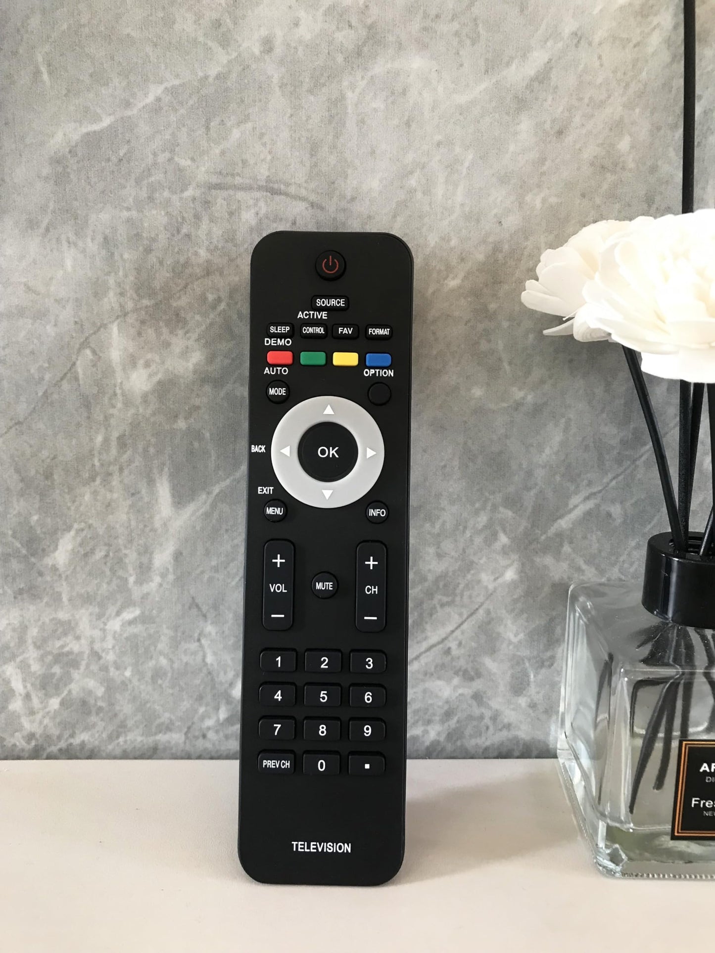 New Remote Control Replacement for Philips LCD TV 42PFL3603D 42PFL5603D 47PFL3603D 47MF439B 52MF438B