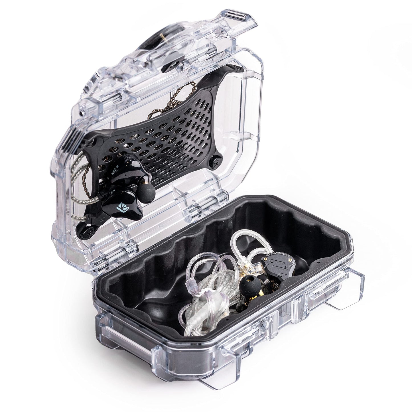 Evergreen | in Ear Monitor Protective Cases for IEM - Compatible with KZ ZS10 Pro, ZST, ZEX, AS10, AS16, ZSN Pro X, YINYOO, TANGZU, Moondrop, Shure