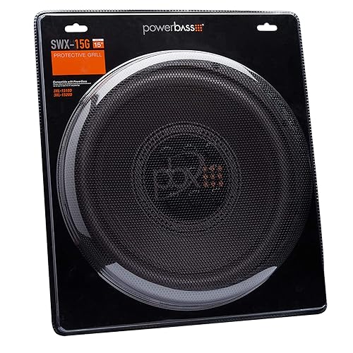 PowerBass SWX-15G - 15" Steel Subwoofer Grill - 3XL