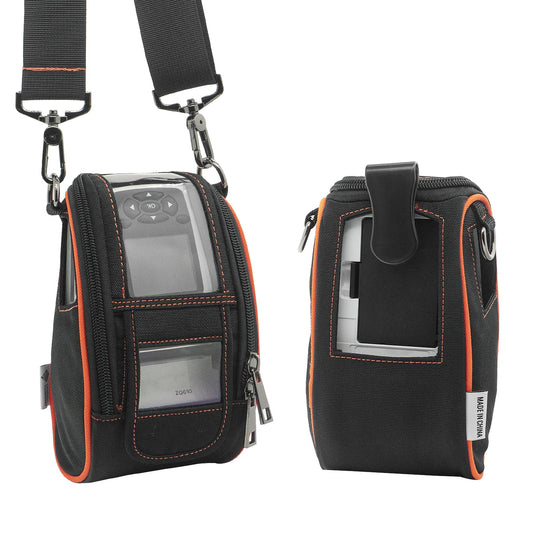 Soft Carrying Case for Zebra ZQ610 QLN220 ZR628 Mobile Thermal Printer - 2024 Upgrade Case Holster with Shoulder Strap and Belt Clip Compatible