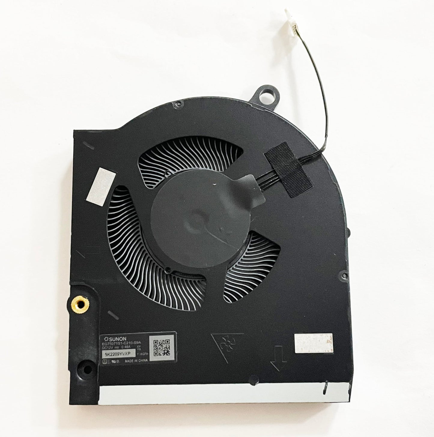 Fleshy Leaf Replacement CPU+GPU Cooling Fan for Dell Alienware m15 R7 M15R7 Gaming Laptop 15.6-inch Series EG75071S1-C210-S9A EG75071S1-C200-S9A