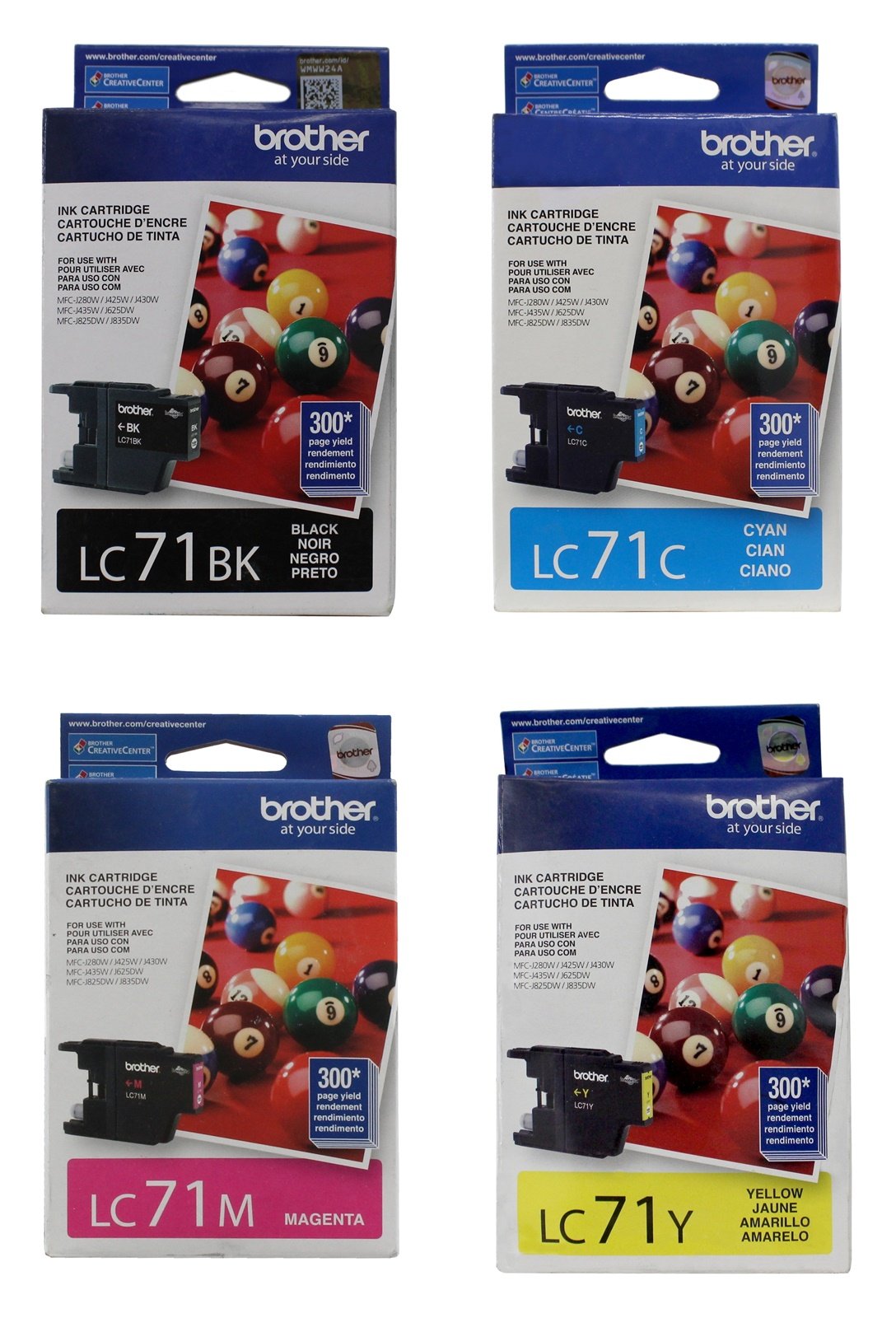 Brother LC71BK LC71BK Innobella Ink, Black