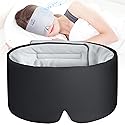 MUSICOZY Ice Silk Sleep Headphones with Bluetooth Mask, Eye Mask for Sleeping in Total Darkness, 5.4 Bluetooth Sleep Mask Sleep Headphones, Soft…