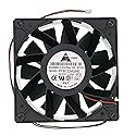 LEYEYDOJX for PFB1224UHE DC BRUSHLESS Fan, DC 24V 2.40A 12CM Size :120×120×38mm,2-pin 2-Wire Inverter Cooling Fan.