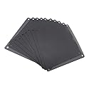 HFEIX 140MM Computer Fan Filter Pc Dust Filter Length 5.51x5.51 Inches (LXW) Black - 10 Pack(140x140)