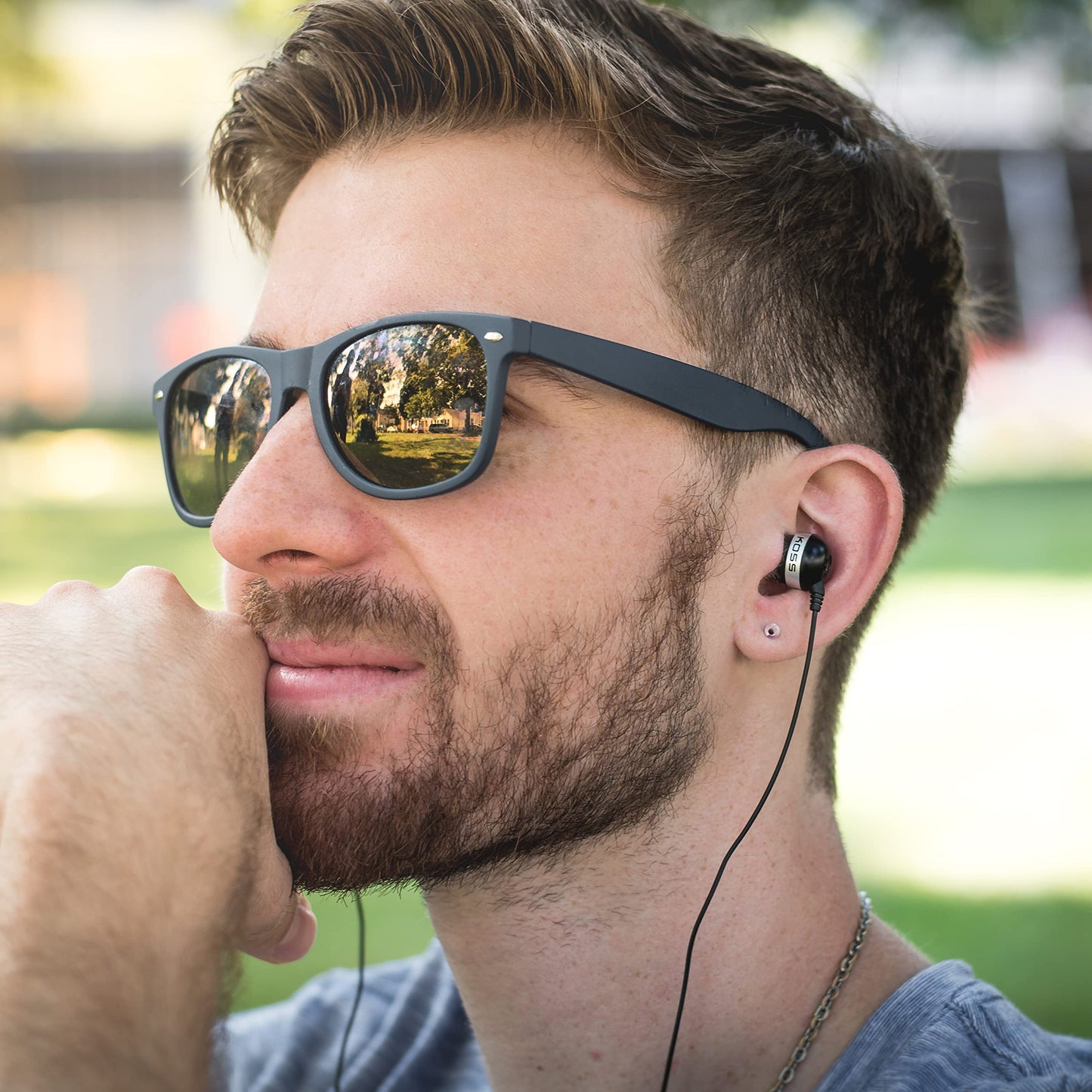 Koss 'The Plug' In-Ear Headphones (Black)