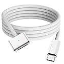 Amavasion 140W USB-C to Magnetic 3 Cable for MacBook, 6.6ft Nylon Braided for 2024 MacBook Pro 14” 16" M4, Pro 14” 16",Air 13” 15"
