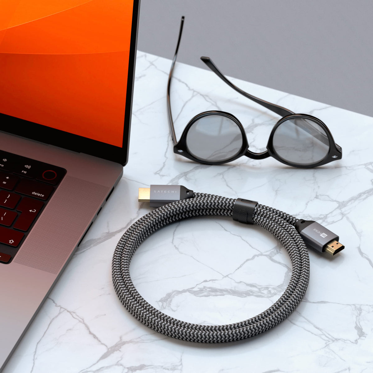Satechi 8K HDMI 2.1 Cable, 48Gbps Transfer Speed, 4K @ 120Hz Support