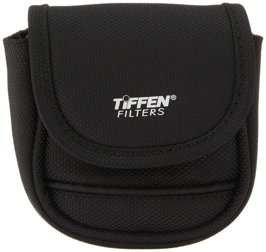 Tiffen 4BLTPCHSMK Small Belt Style Filter Pouch for Filters Up to 58mm,Black