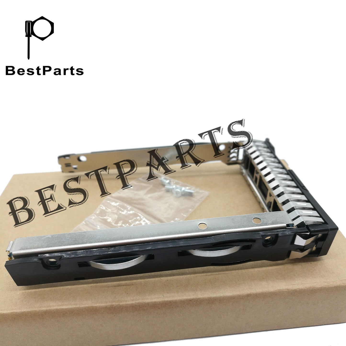 BestParts 2.5" SFF SAS NVMe SSD HDD Tray Caddy for HP DL360 DL380 G10 727695-001 w/ Screws