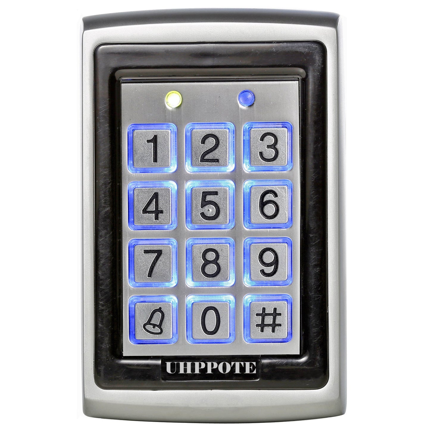UHPPOTE 125Khz EM-ID Metal Case RFID Access Control Keypad with Back Light Support 500 User