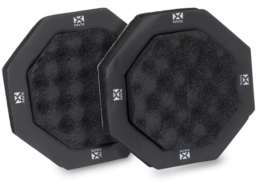 NVX FRING65 2 Piece Universal 6.5” Self Adhesive Foam Speaker Ring Kit with Foam Base Pad