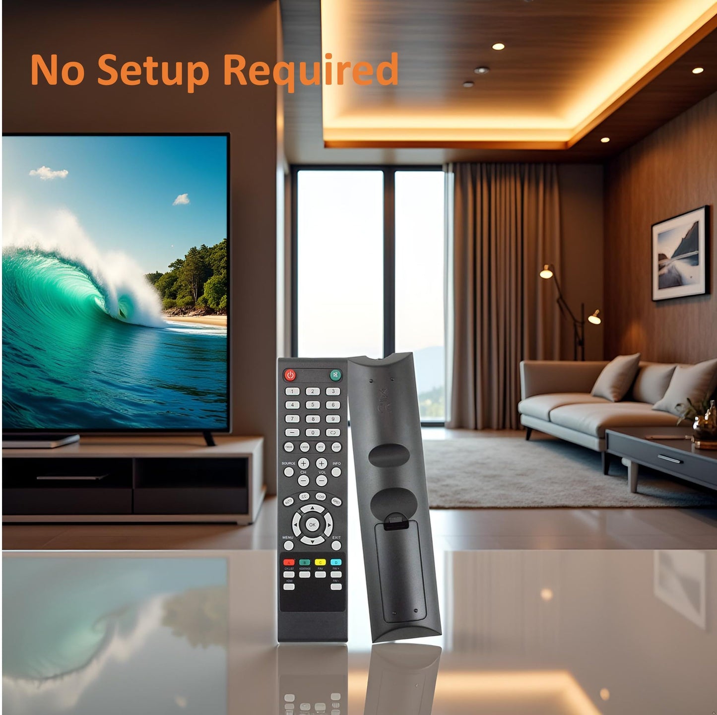 84504503B01 TV Remote Control fit for Almost All SEIKI TV