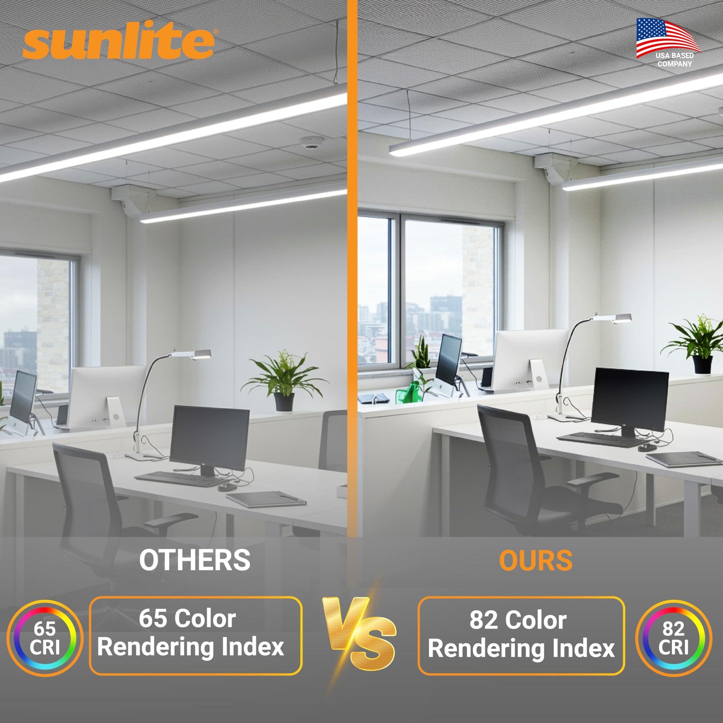 Sunlite F32T8/SP850 T8 Linear Fluorescent Lamp, 32 Watts, 3100 Lumens, 5000K Daylight, Medium G13 Bi Pin Base, High Performance Straight Tube, 30 Pack