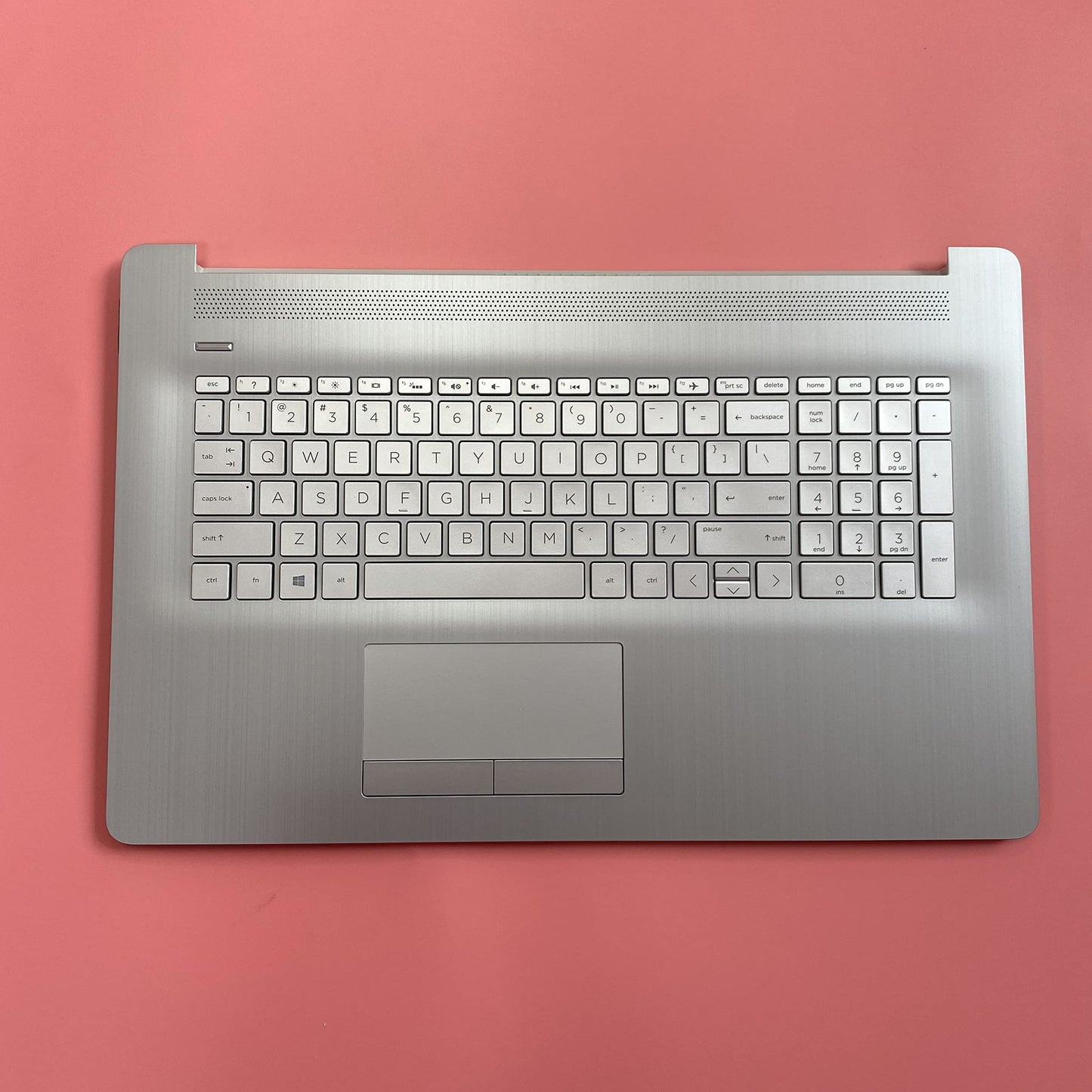 Replacement for HP 17BY 17-by 17CA 17-CA Laptop Upper Case Palmrest Backlit Keyboard Touchpad Assembly Part with ODD L92783-001 6070B1308113 Top Cover