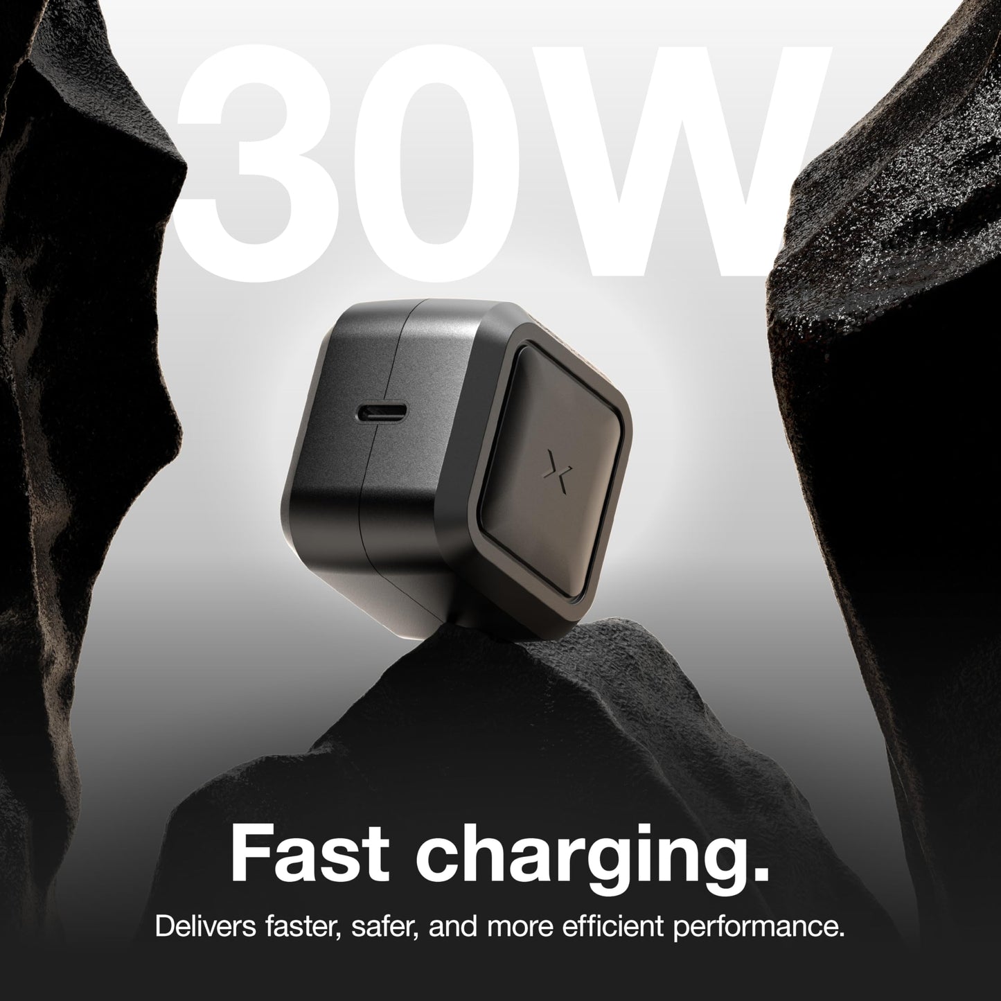 NOCO XGrid X30: 30W USB-C Charger - Single Port GaN Power Adapter with PD 3.0, QC 4.0+, and PPS - Fast Charging with Smart Power Distribution