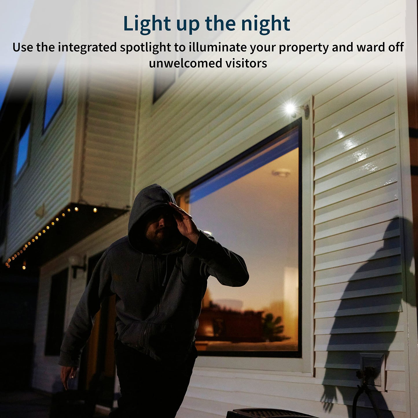 Arlo Pro 5S 2K Spotlight Camera - 1 Pack - Security Cameras Wireless Outdoor, Dual Band Wi-Fi, Color Night Vision, 2-Way Audio, Home Security Cameras