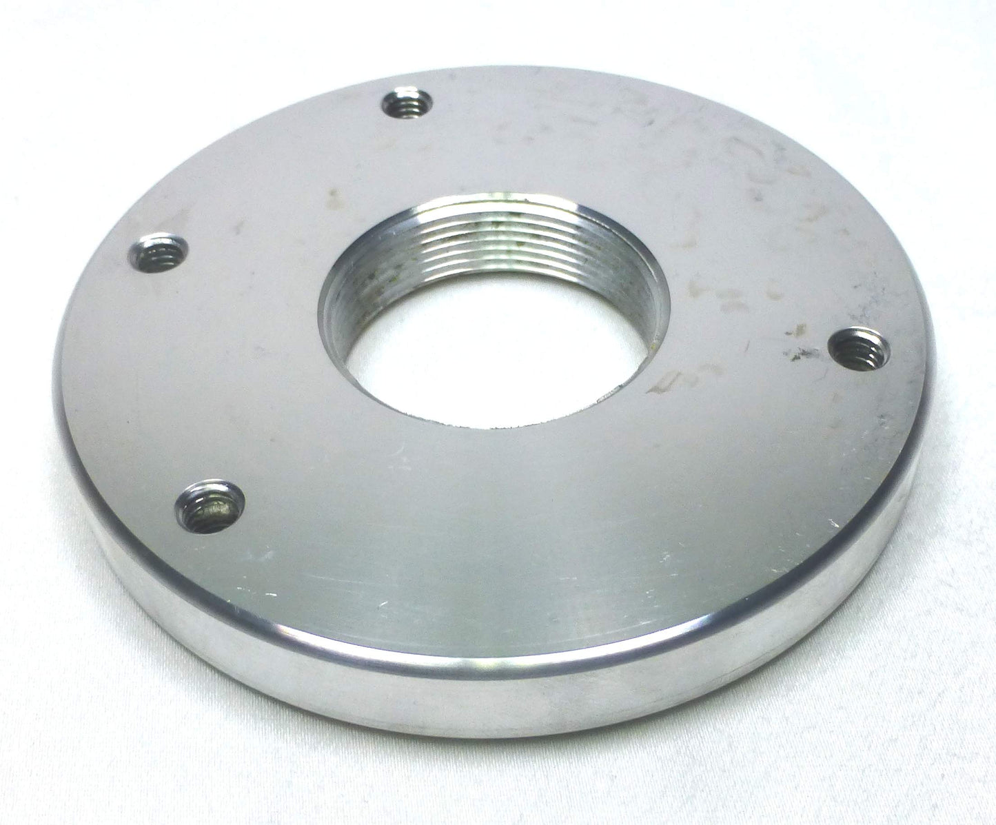 Screw-On Adapter Plate for 1 3/8" Driver to Fit 1" Bolt-On Horn Flare (Metal)