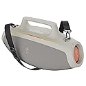 Skullcandy Barrel Bluetooth Boombox Speaker - Water-Resistant Wireless Portable Speaker, with LED Lightshow Mode, 12 Hour Battery, Multi-Link, & USB-C