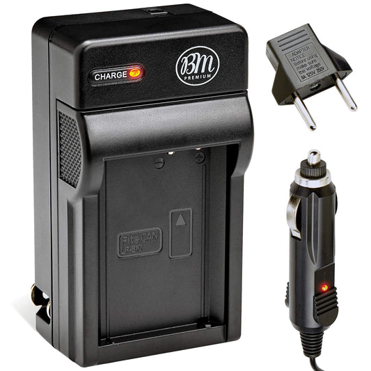 BM Premium LP-E10 Battery Charger for Canon EOS Rebel T3, T5, T6, T7, Kiss X50, Kiss X70, EOS 1100D, EOS 1200D, EOS 1300D, EOS 2000D Digital Camera