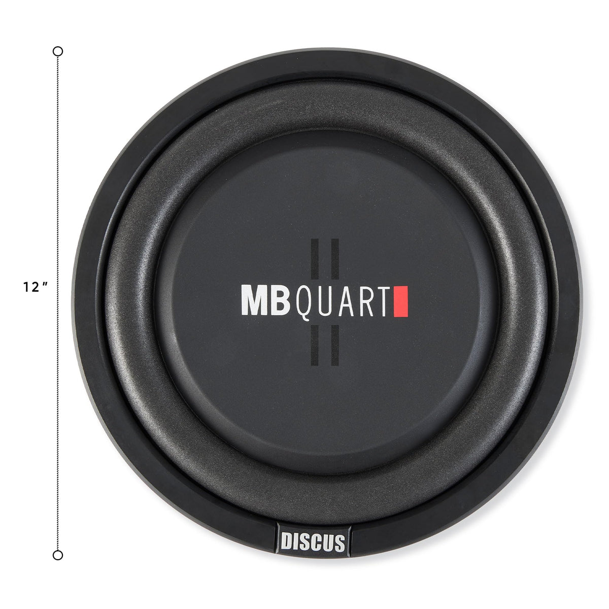 MB Quart Discus 12 Inch 600W Shallow Mount 4 Ohm DVC Car Subwoofer