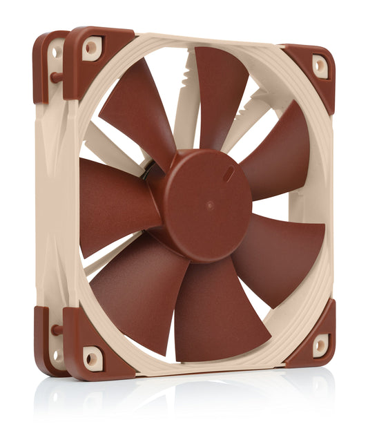 Noctua NF-F12 PWM, Premium Quiet Fan, 4-Pin (120mm, Brown)