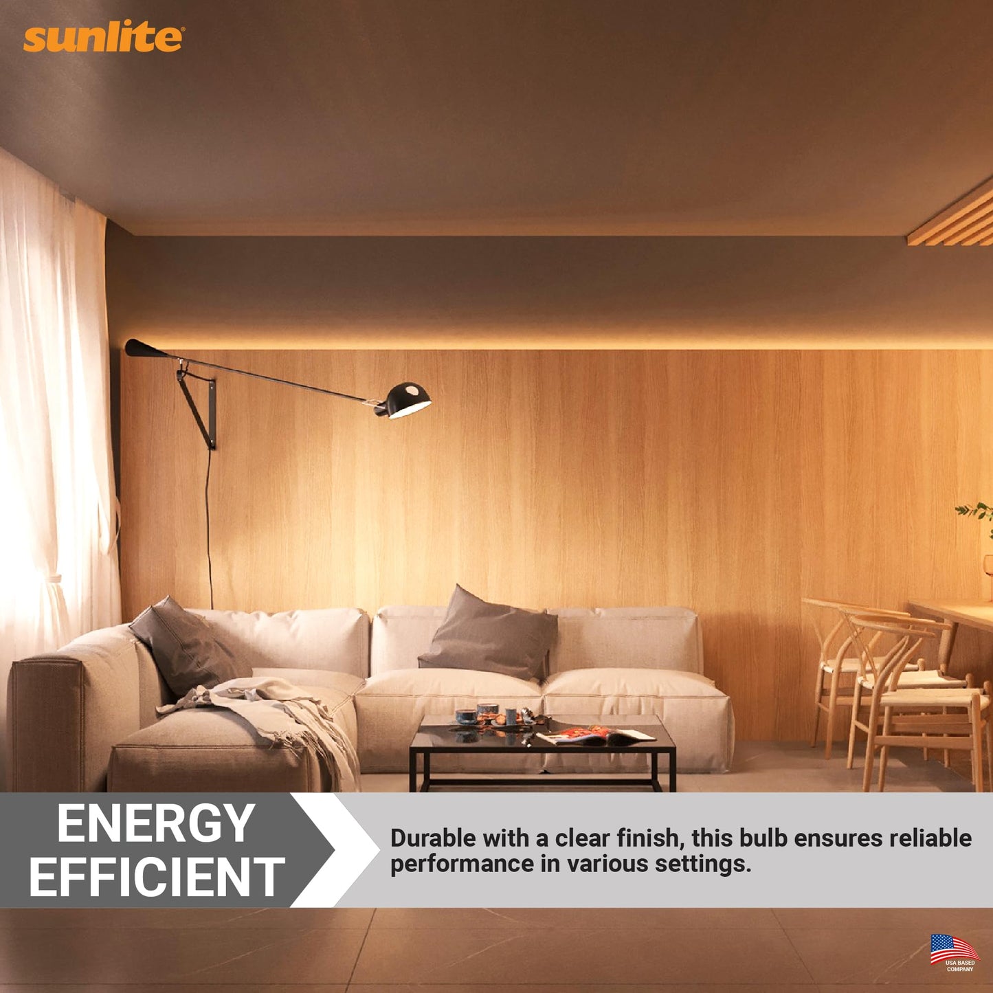 Sunlite T5 Specialty Mini-Tube Bulb, 17.9 Watts, 188 Lumens, 12.8V, C-2R Filament, Miniature Wedge W2.1x9.5d Base, Clear Finish, 2800K Soft White,