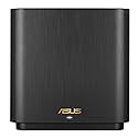 ASUS ZenWiFi XT9 AX7800 Tri-Band WiFi6 Mesh WiFiSystem (1Pack), 802.11ax, up to 2850 sq ft & 4+ Rooms, AiMesh, Lifetime Free Internet Security