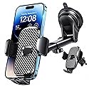 FESIYOYE Car Phone Holder[Military-Grade 360°Suction Cup] Phone Holders for Your Car Universal Accessories Air Vent Dashboard Windshield Phone Mount