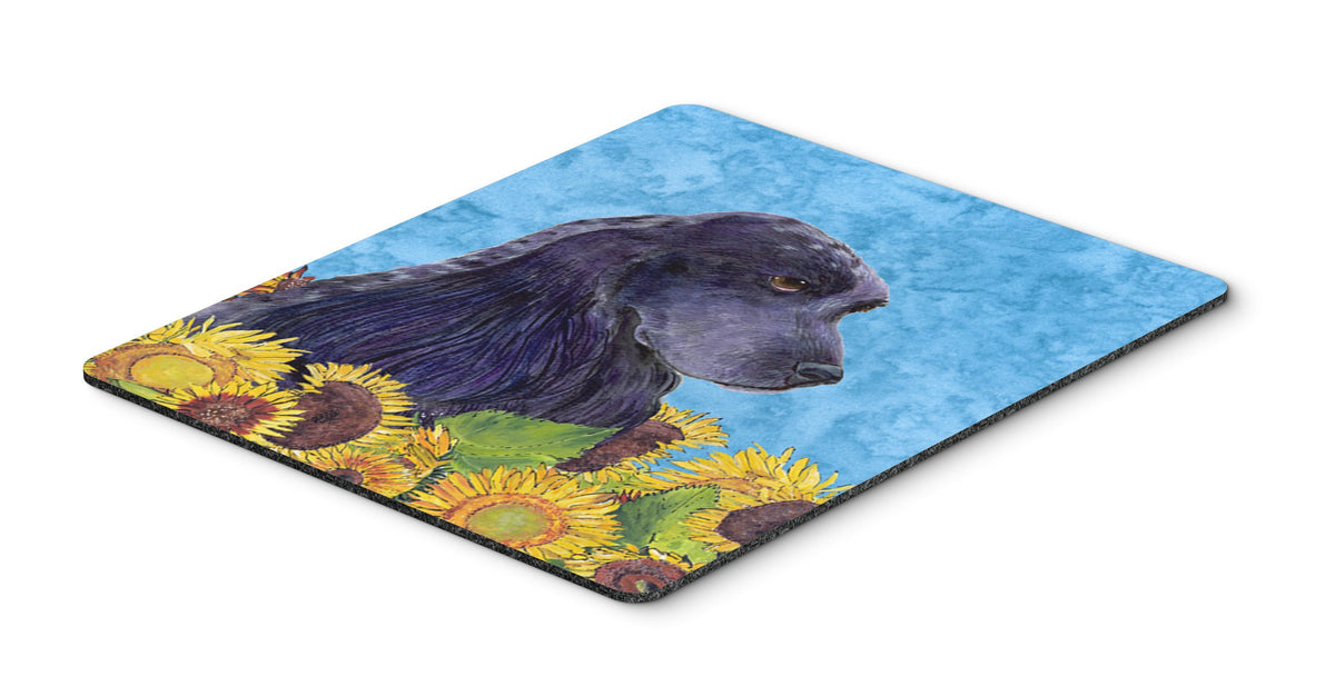 Caroline's Treasures SS4240MP Cocker Spaniel in Summer Flowers Mouse Pad, Hot Pad or Trivet for Home Office Gaming Working Computers Laptop Mouse