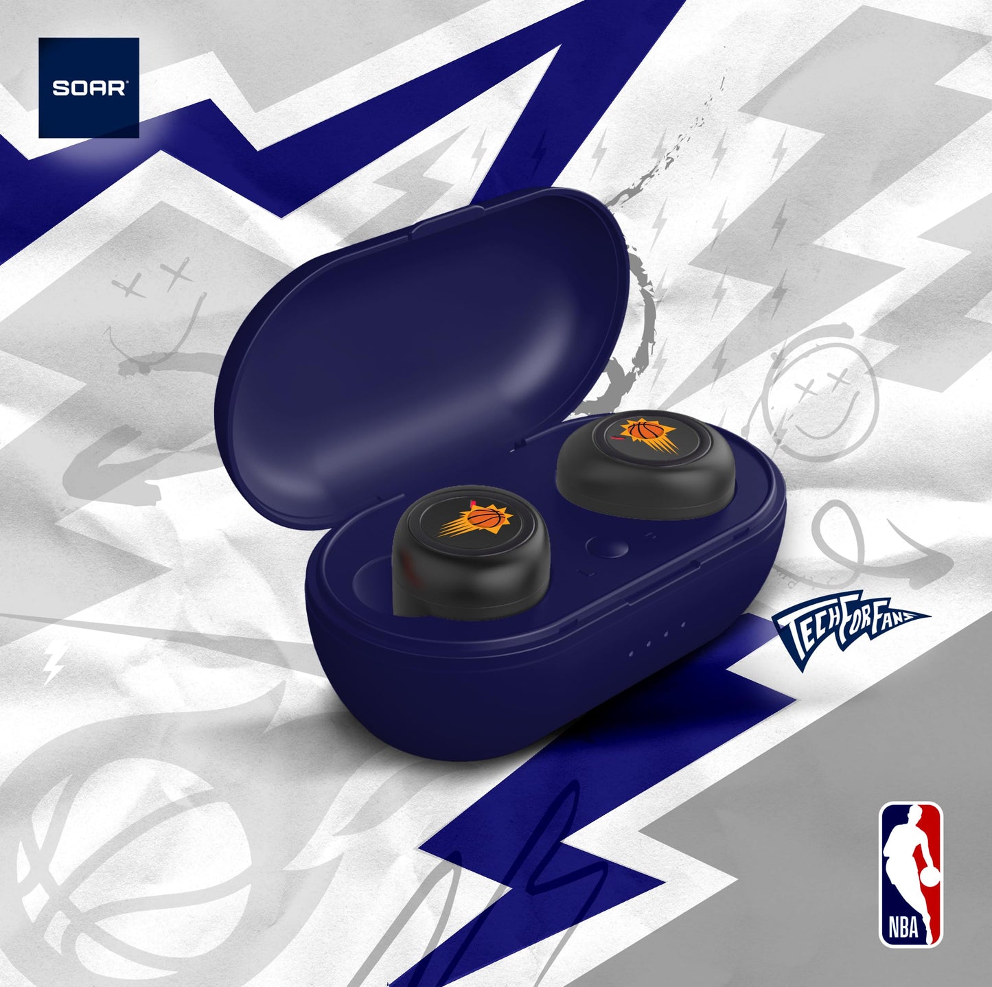 True Wireless Earbuds V.2,Phoenix Suns
