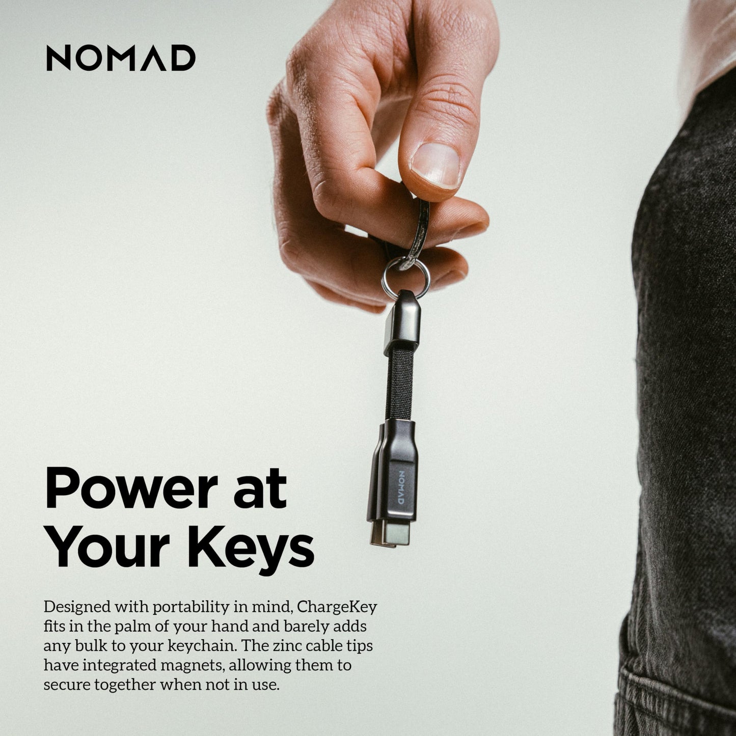 ChargeKey 240W V2 - USB C to USB C Keychain Charger - The Ultimate Charging Solution for The Modern, Portable Charger for iPhone, USB Keychain