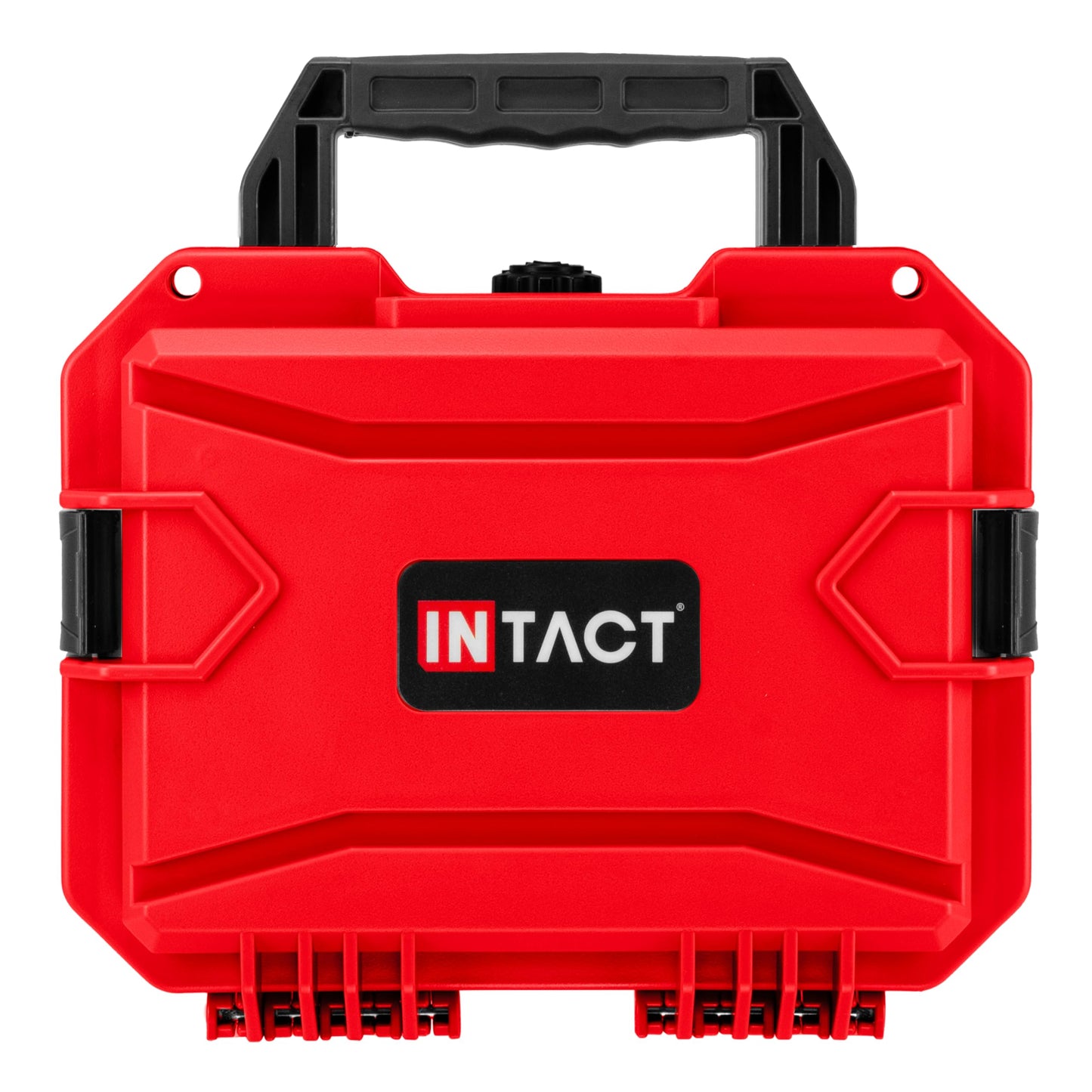 Eylar 11.8" Intact Series Compact Hard Camera Case, Lightweight and Durable Stacker Design with Foam (Red)
