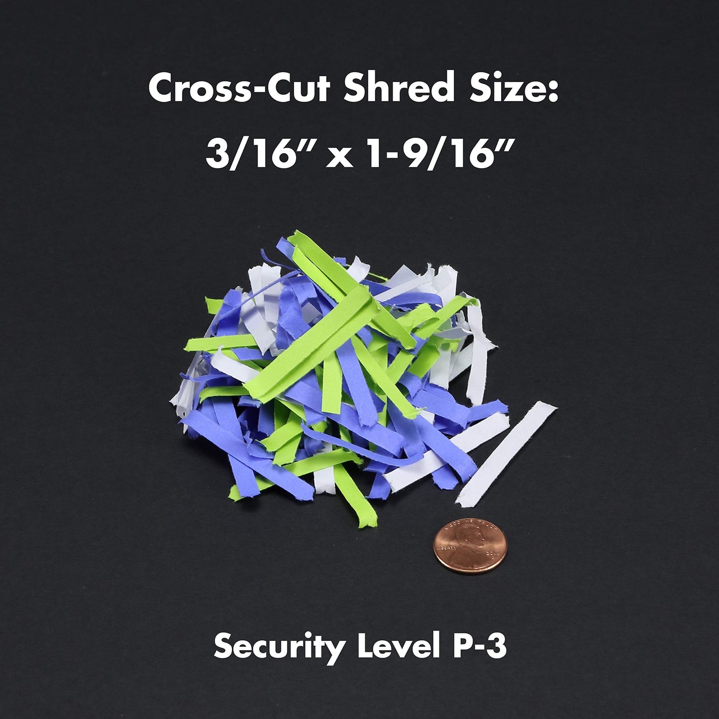 Aurora 12 Sheet Crosscut Paper and Credit Card Shredder with 5.2 gal Wastebasket