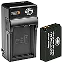 BM Premium LP-E12 Battery and Charger Kit for Canon EOS-M, EOS M2, EOS M10, EOS M50, EOS M50 Mark II, EOS M100, EOS M200, SX70 HS, Rebel SL1 Cameras