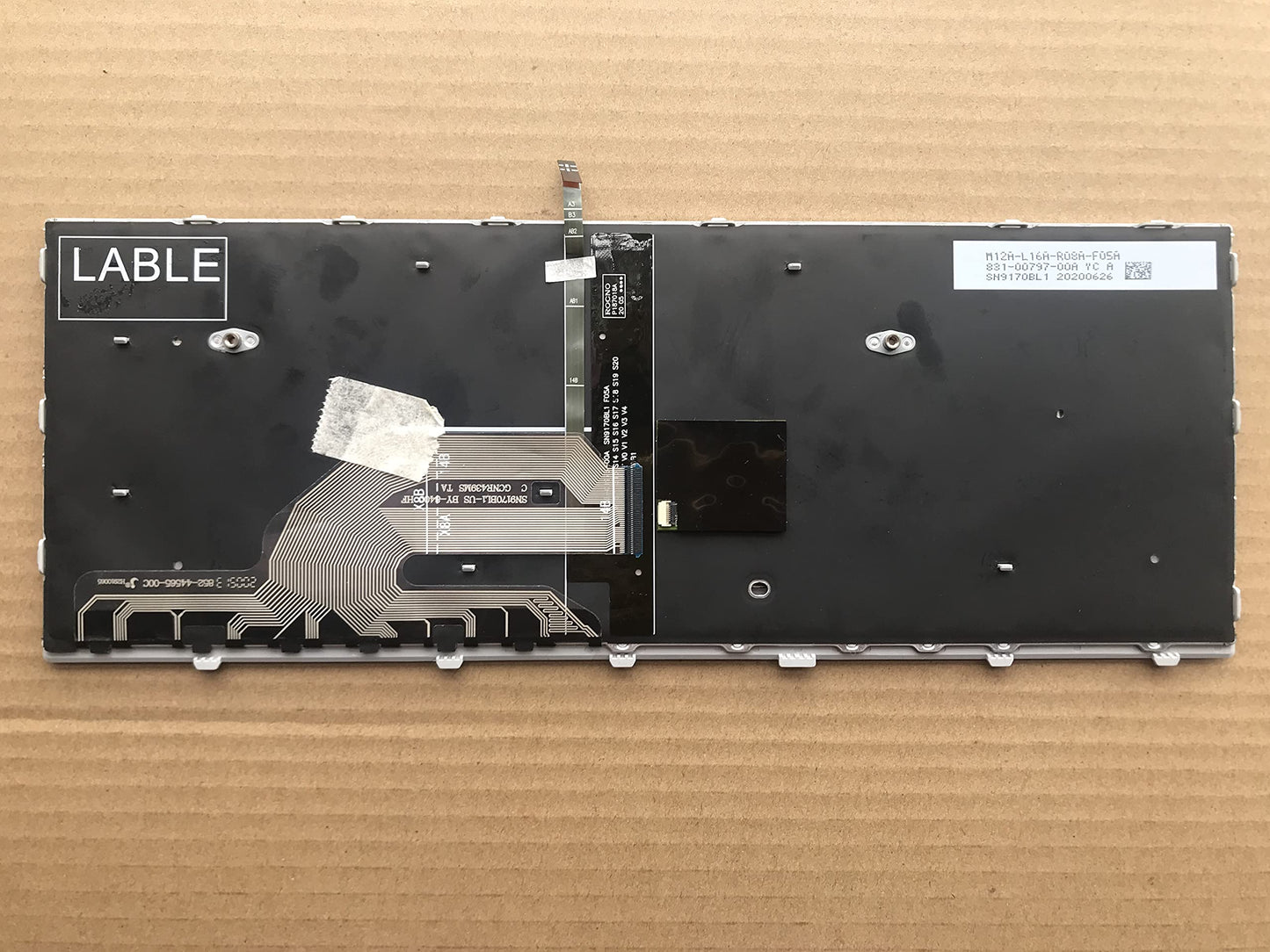 Original New for HP Probook 640 g4 Probook 640 g5 L09549-001 L00738-001 Laptop Keyboard Backlit Pointer&Silver Frame US