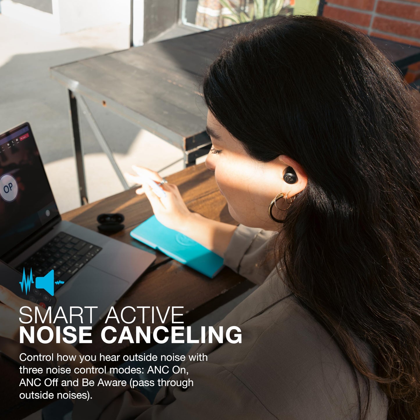 JLab JBuds ANC 3True Wireless Earbuds (Renewed)