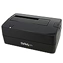 StarTech.com Single Bay USB 3.0 to SATA Hard Drive Docking Station, USB 3.0 (5 Gbps) Hard Drive Dock, External 2.5/3.5" SATA I/II/III HDD/SSD Docking