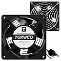 Network Cabinet Fan (2pc Kit) Pair of 120mm 4in Fans 110V AC -Tupavco TP1511
