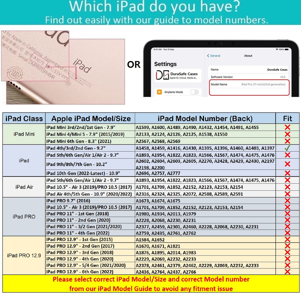 DuraSafe Cases for iPad 2nd 2011 3rd 4th Gen 2012-9.7 Inch [iPad 4 iPad 3 iPad 2 Old Model ] A1458 A1416 A1395 MC705LL/A MD328LL/A MD333LL/A Printed