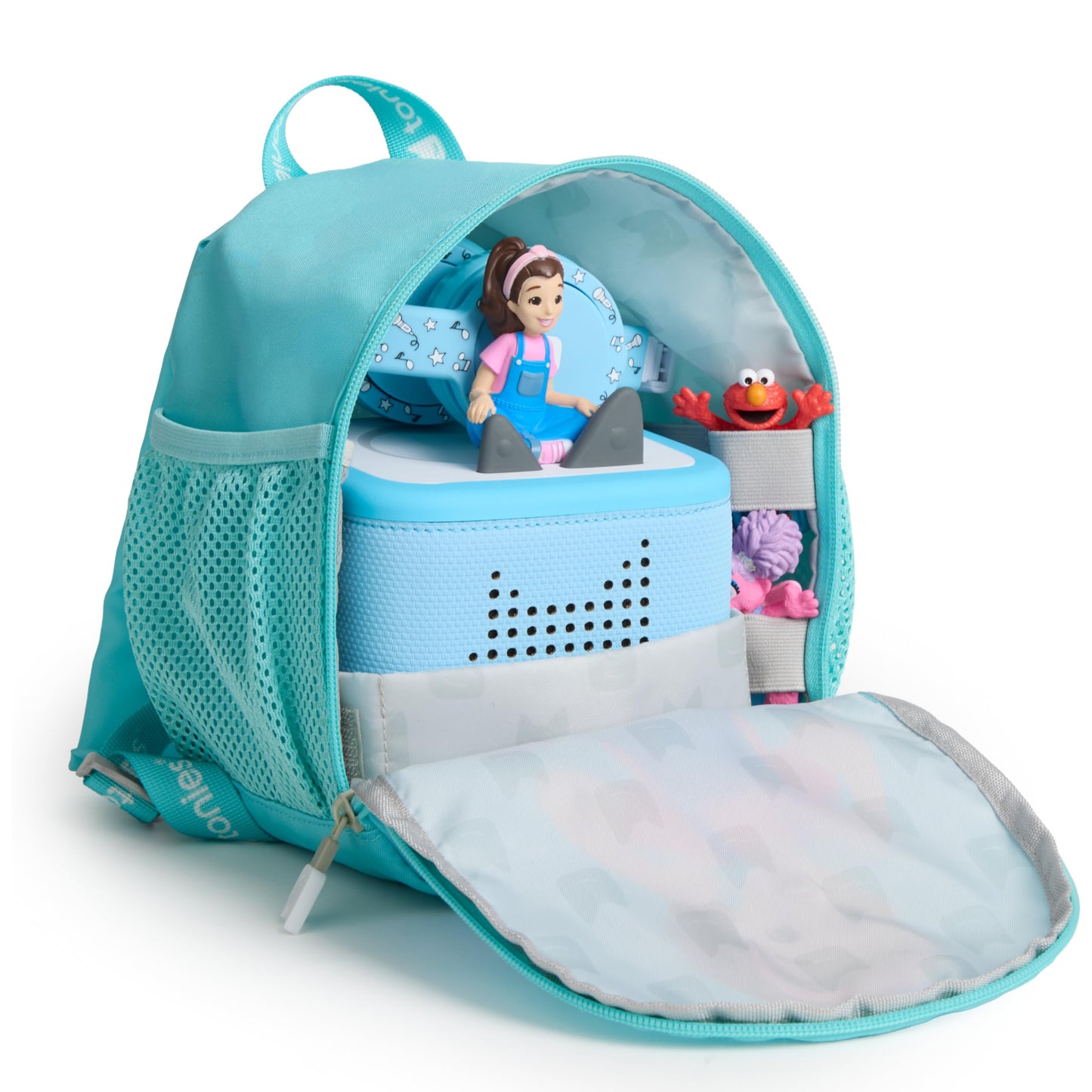 Tonies Ms. Rachel Carrying Case - Holds Toniebox 1 or Toniebox 2, Headphones, Charging Cable, and Figurines