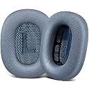 SOPROM Upgraded Ear Pads for AirPods Max 1 & 2 Over-Ear Headphones, Upgraded Earpads Replacement Cushions with Durable Mesh Fabric, Noise Isolation