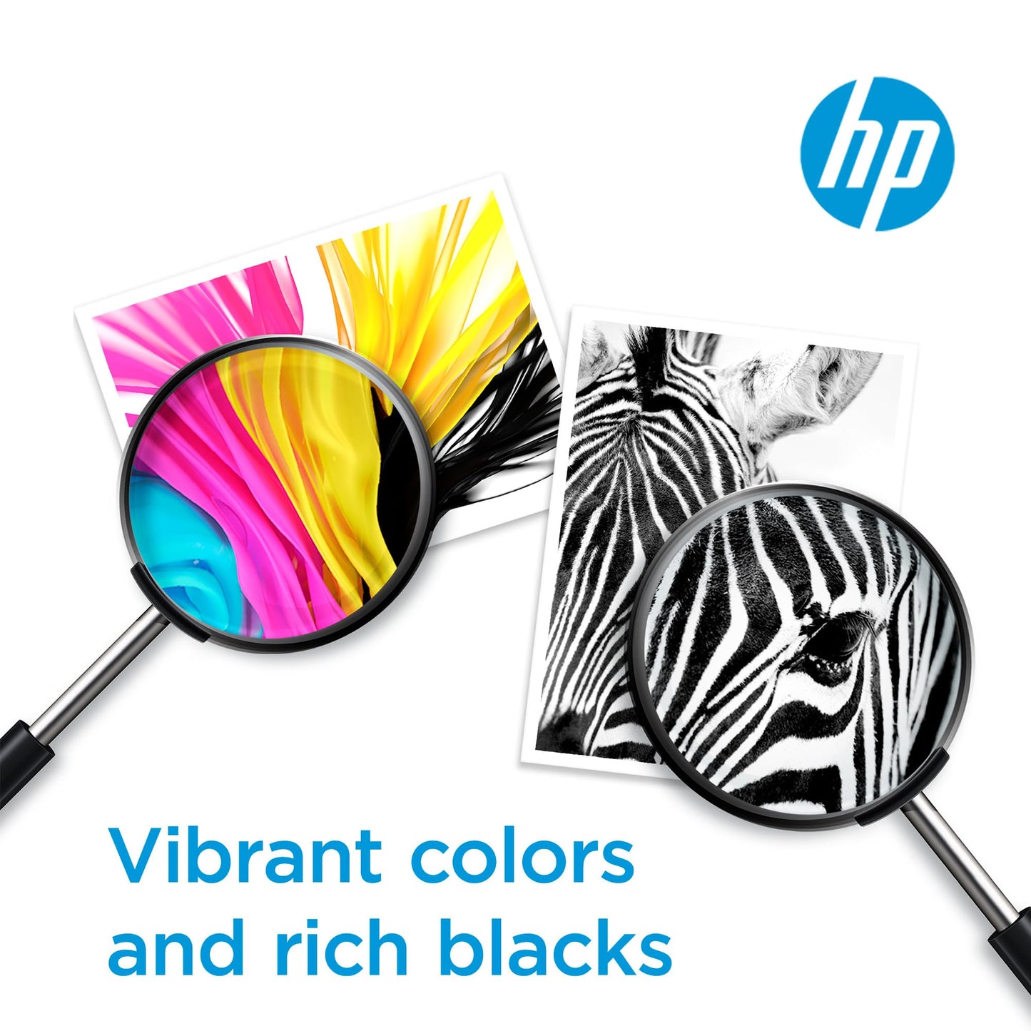 HP 65 Black/Tri-Color Ink Cartridges (2-Pack) | Works with AMP 100, DeskJet 2600, 3700, Envy 5000 | Eligible for Instant Ink | T0A36AN