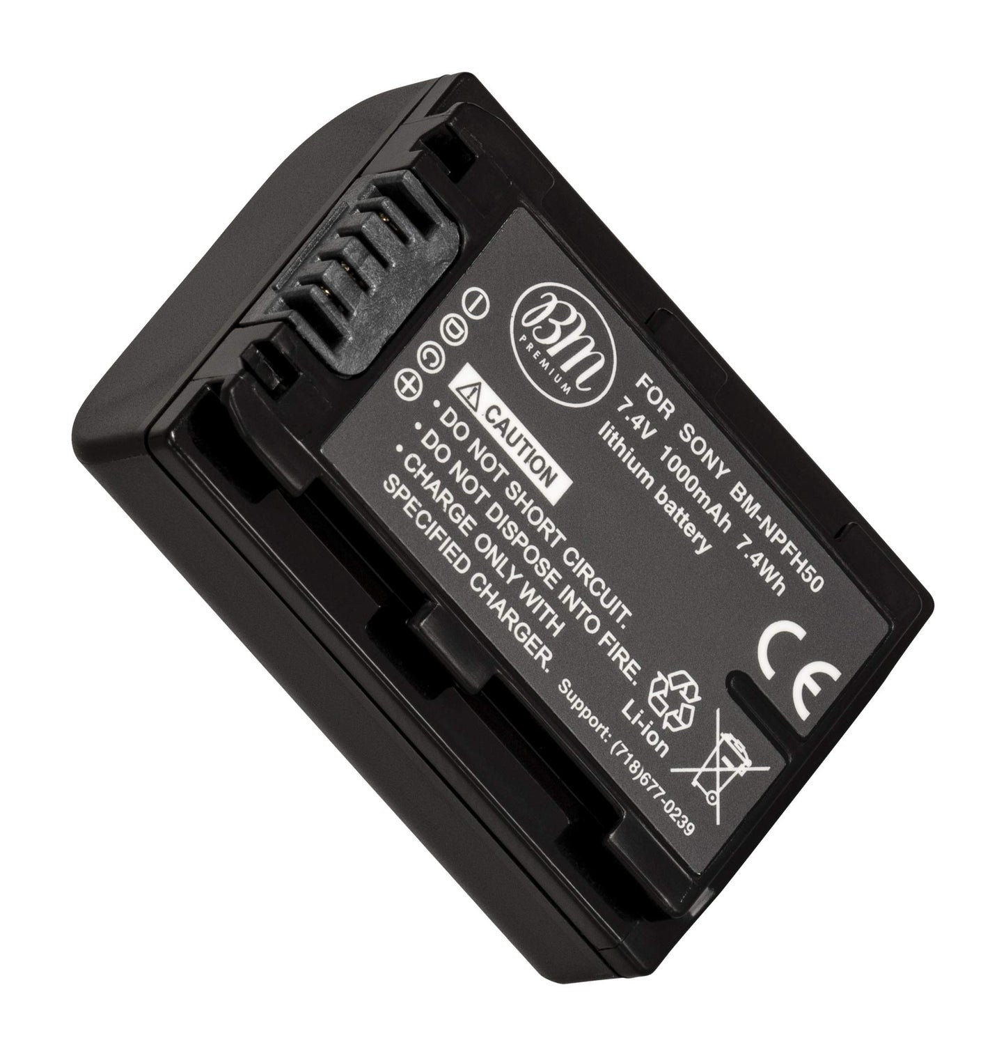 BM Premium NPFH50 Replacement for Sony NP-FH30 NP-FH40 NP-FH50 NP-FH70 NP-FH100 and Sony Cyber-Shot DSC-HX1 HX100V DSC-HX200 HX200V, Sony Alpha