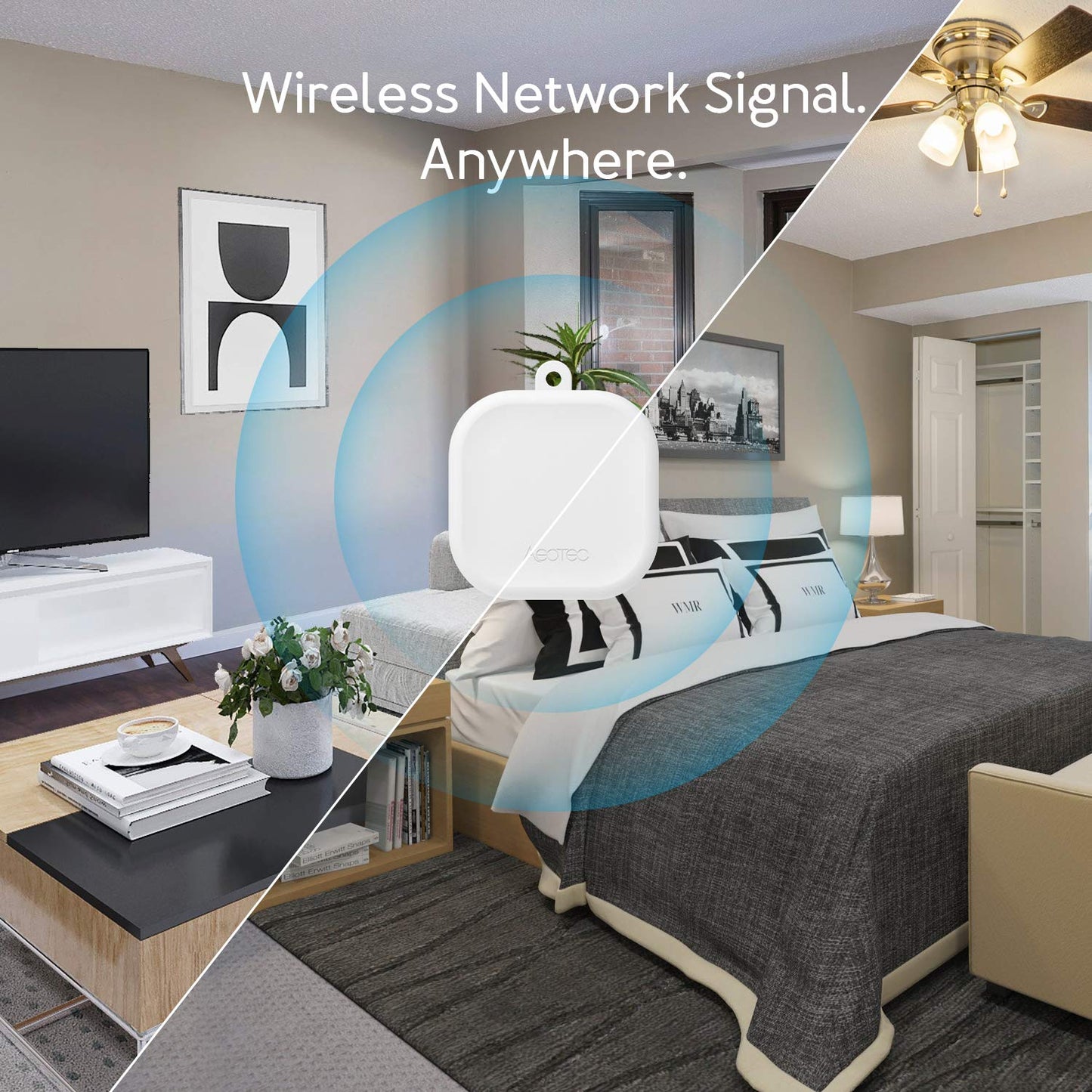 Z-Wave Hub Range Extender - Aeotec Range Extender 7 - Improves Performance and Range of Your Z-Wave Hub - SmartThings, Hubitat, Alarm.com, Ring