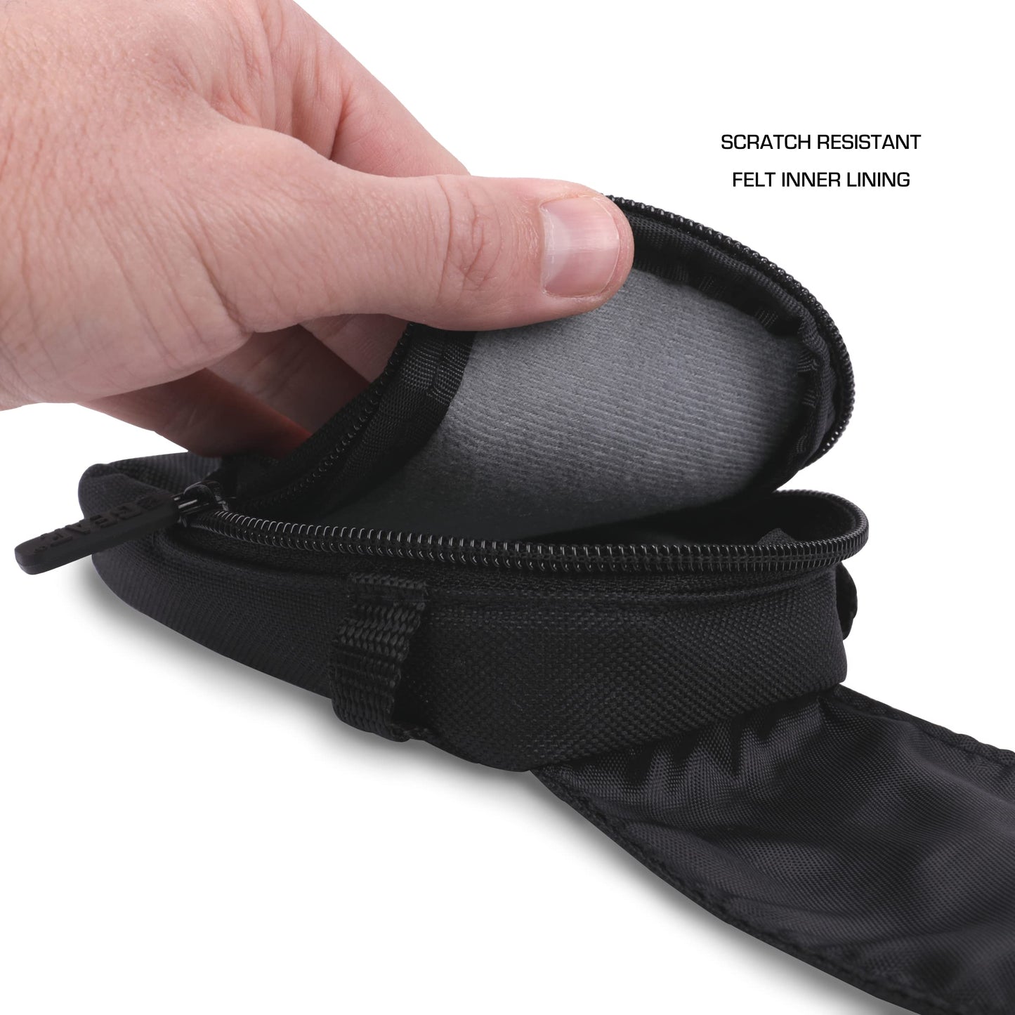 USA Gear Point Shoot Camera Case Compatible with Nikon Coolpix, Canon Powershot Elph 180, Canon G7 X Mark iii, and more - Small Digital Camera Case