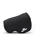 MegaGear ''Ultra Light'' Neoprene Camera Case Bag with Carabiner for SONY NEX5, NEX5N, NEX5R with 16-50 LENS (Black)